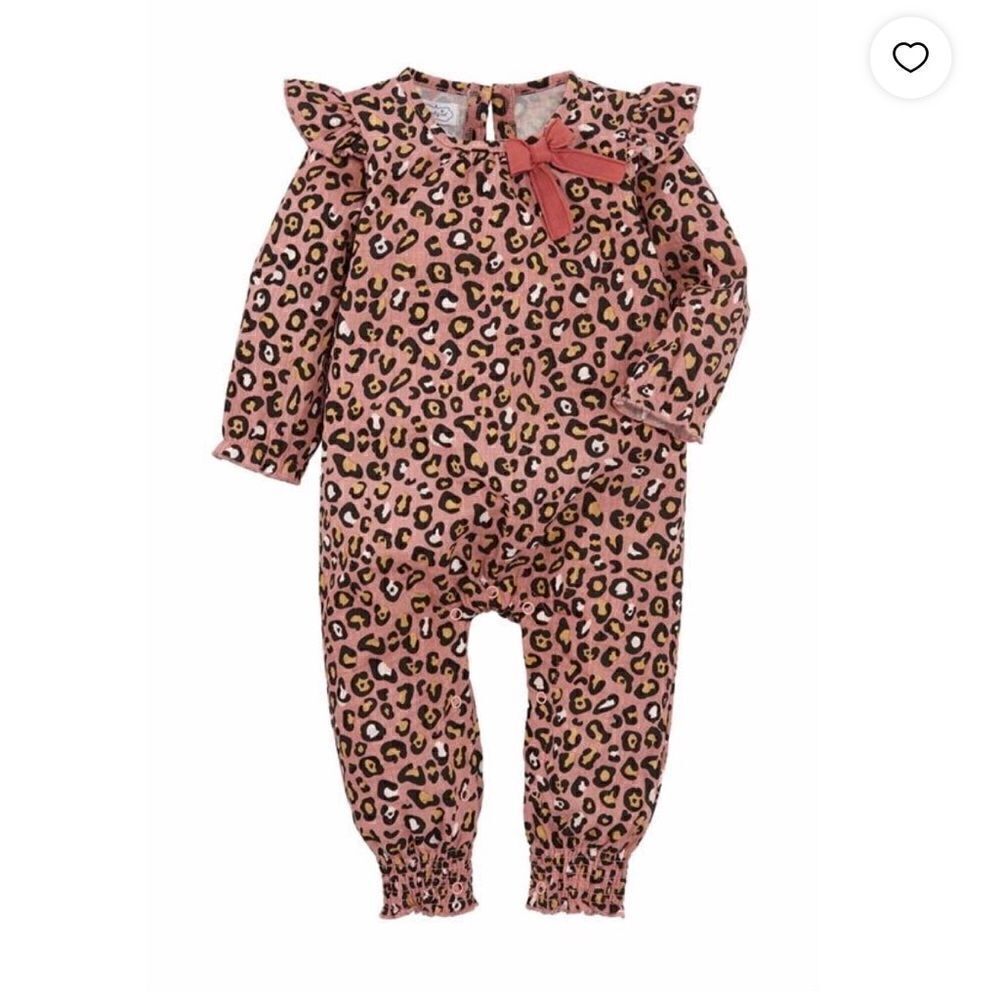 Mud Pie Baby Cotton Gauze Romper with Ruffles